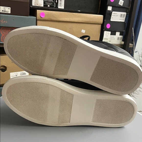 Bar III Black and White Men's Sneakers - Picture 8 of 11